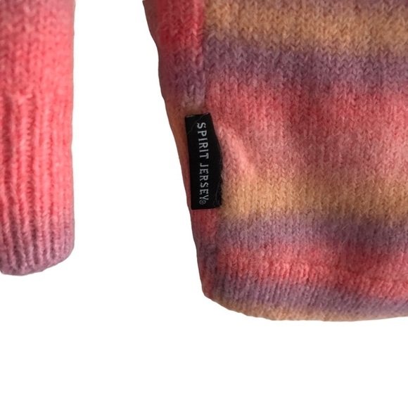 SPIRIT JERSEY Psychedelic Mushrooms Crew Neck Pullover Sweater Large Unisex - Picture 11 of 14